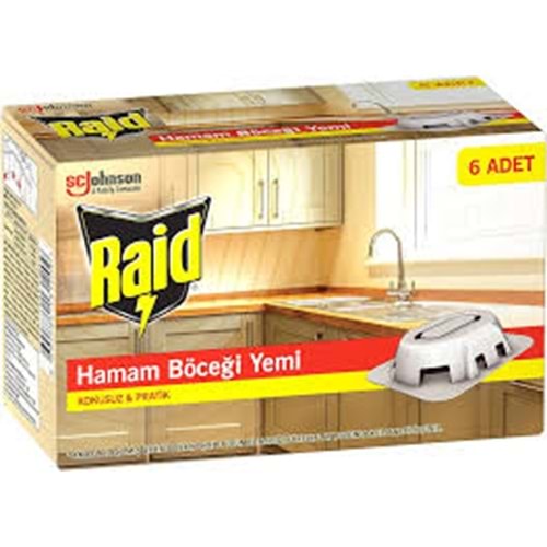 RAİD BÖCEK YEMİ 6 LI 0399