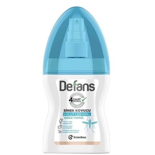 DEFANS VÜCUT LOSYONU YAĞSIZ FORMÜL 100 ML SİNEK KOVUCU 8737