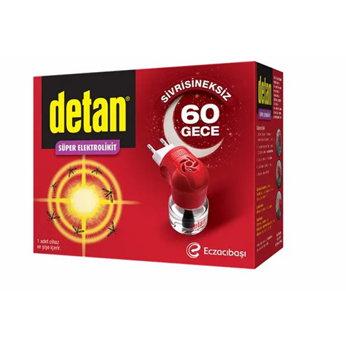 DETAN ELEKTROLİKİT CİHAZ+60 GECE 45 ML 2444