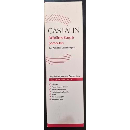 CASTALIN DÖKÜLME KARŞITI ŞAMPUAN 200 ML