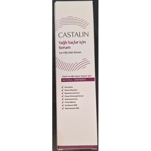 CASTALIN YAĞLI SAÇLAR İÇİN SERUM 125 ML