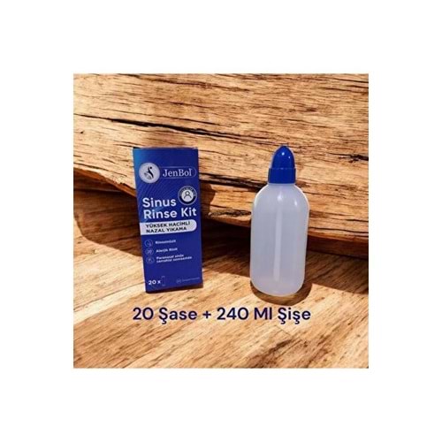 JENBOL SİNÜS RİNSE KİT YETİŞKİNLER İÇİN 240 ML
