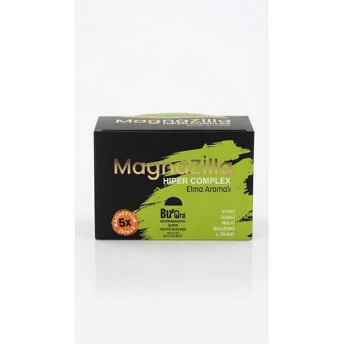 MAGNAZİLLA HİPER COMPLEX 40 ML 20 Lİ ELMA AROMALI SHOT
