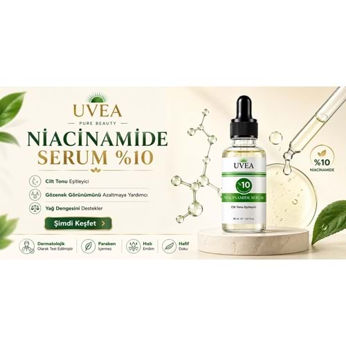 UVEA NİACİNAMİDE 30 ML SERUM 1000