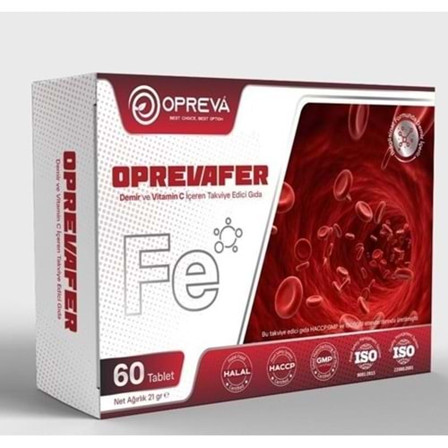 OPREVA FER DEMİR 60 TABLET OPREVA 3354