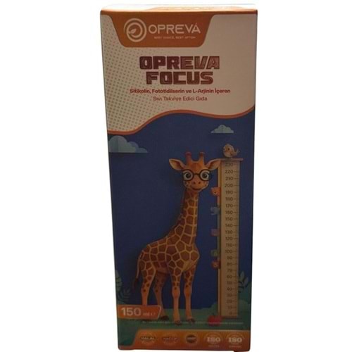 OPREVA FOCUS ŞURUP ( SİTİKOLİN & FOTOTİDİLSERİN ) 150 ML 3408