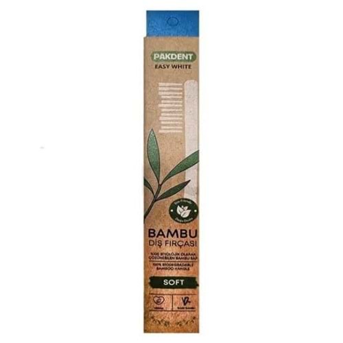 PAKDENT BAMBU TEKLİ DİŞ FIRÇASI 0027