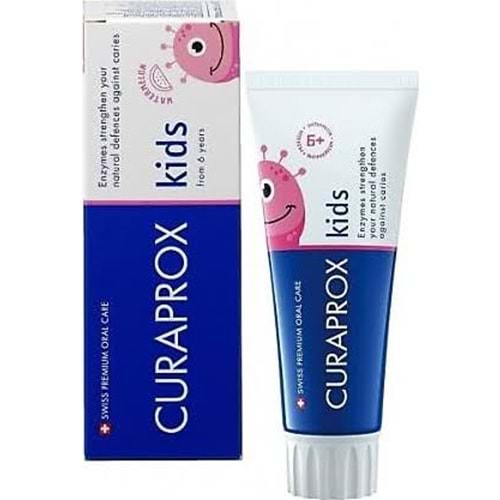 CURAPROX ÇOCUK DİŞ MACUNU6+ YAŞ 60 ML 9480
