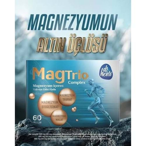 DR.HENRİ MAGTRİO COMPLEX 60 TABLET 6775