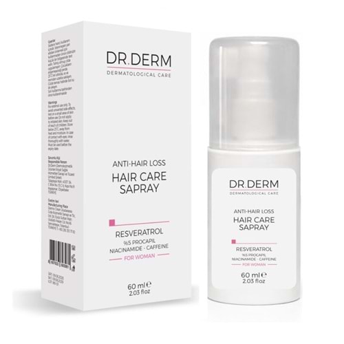 DR.DERM ANTI-HAIR LOSS HAIR CARE SPRAY FOR WOMEN 60 ML 3981
