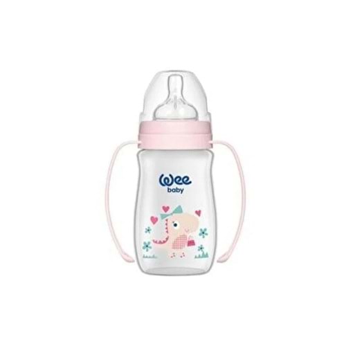 WEE GENİŞ AĞIZLI KULPLU BİBERON 250 ML (484)