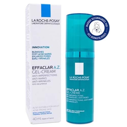 LA ROCHE POSAY EFFACLAR A.Z.GEL CREME 40 ML 0742