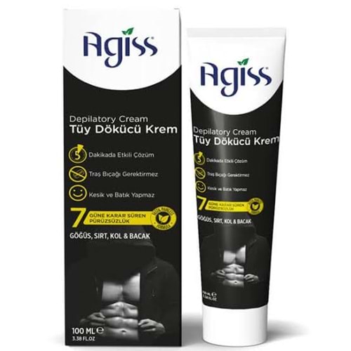 AGİS TÜY DÖKÜCÜ KREM 100 ML ERKEK İÇİN 2249