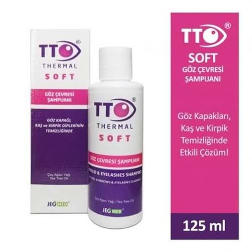 TTO THERMAL SOFT GÖZ ÇEVRESİ ŞAMPUANI 125 ML 1557