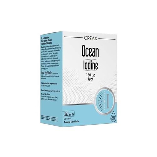 OCEAN IODİNE 150 UI İYOT 30 ML