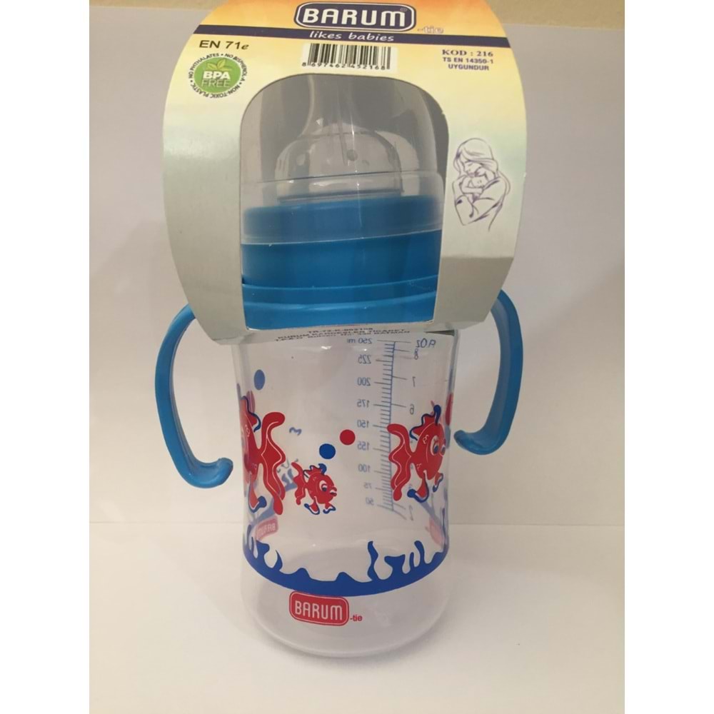 BARUM G.AĞIZLI BİBERON 250 ML
