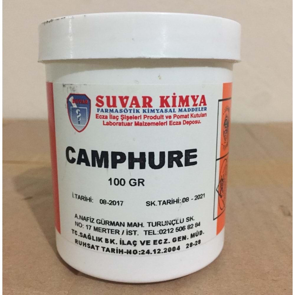 CAMPHURE 100 GR KAMFUR