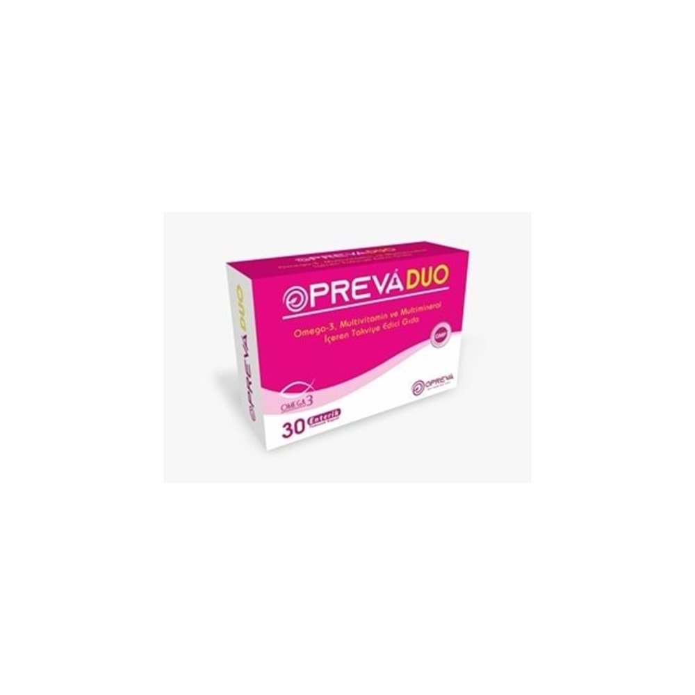 OPREVA DUO 30 YUMUŞAK KAPSÜL