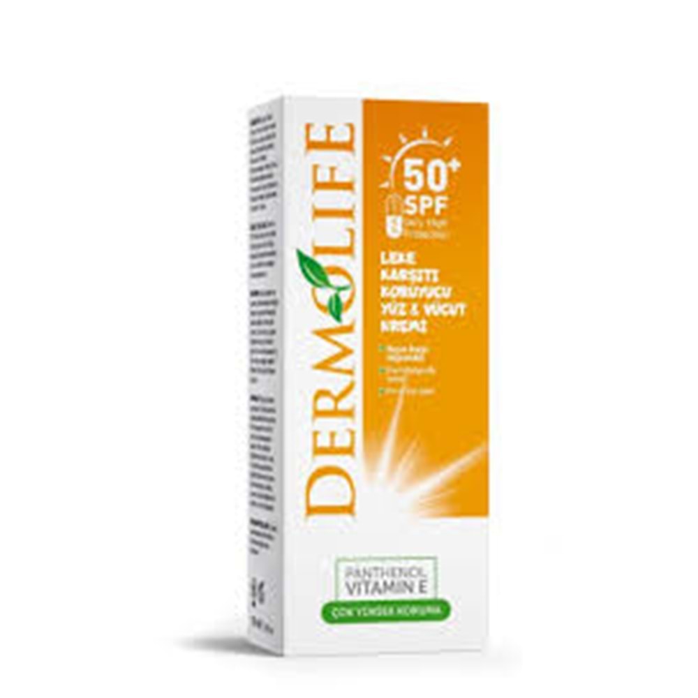 GÜNEŞ KREMİ SPF50+ 100 ML DERMOLİFE
