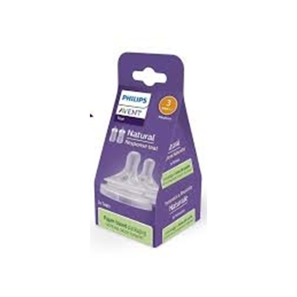 AVENT DOĞAL TEPKİLİ 2 İ BİBERON EMZİĞİ NO:3 1+AY 2034