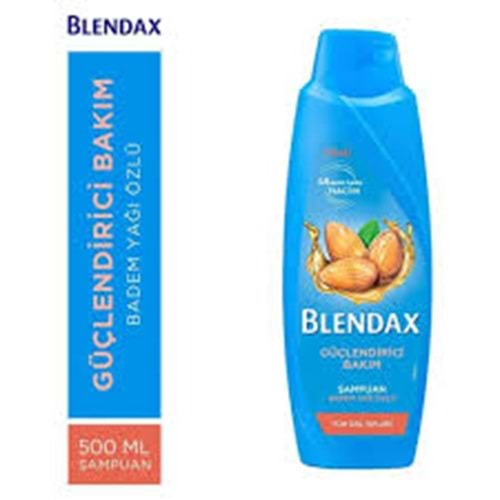 ŞAMPUAN BLENDAX 500 ML BADEM ÖZLÜ