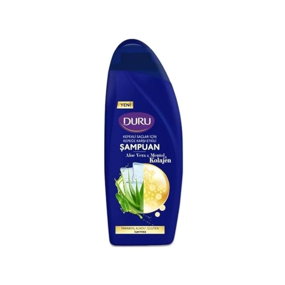 ŞAMPUAN DURU 500 ML ALOE VERA MENTOL KOLAJEN
