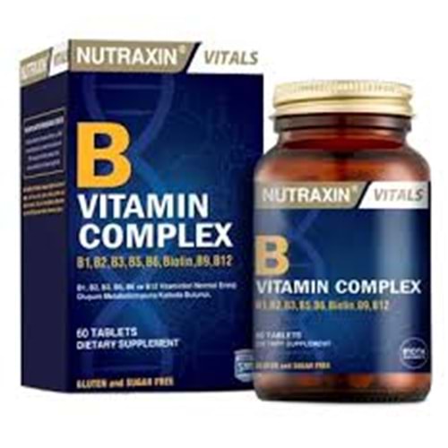 NUTRAXIN B VİTAMİN COMPLEX 60 TABLET 2767