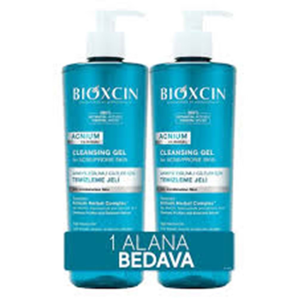 BİOXCİN ACNIUM WASHING GEL 1 ALANA 1 BEDAVA(4836)