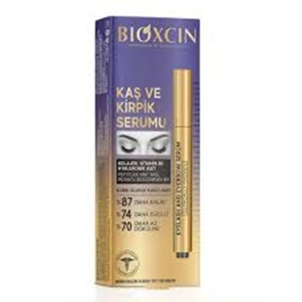 BİOXCIN KAŞ VE KİRPİK SERUMU ( KOLLAJEN VE HYALURONİK ASİT ) 3 ML