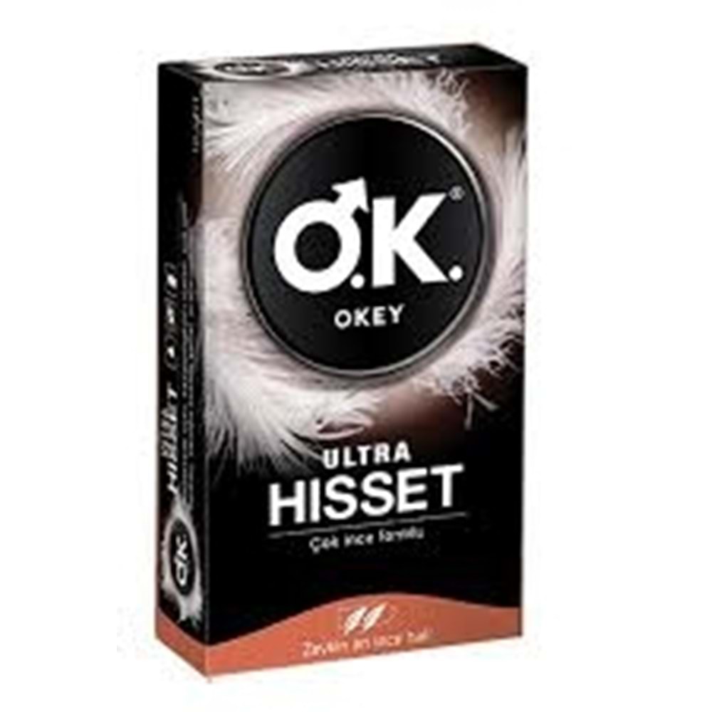 OKEY PREZERVATİF ULTRA HİSSET