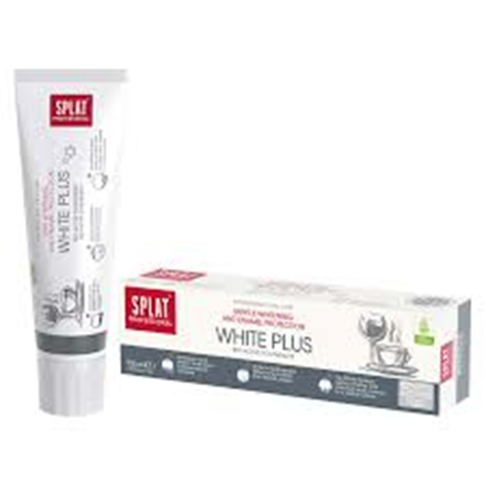 SPLAT DİŞ MACUNU WHITE PLUS 100 ML ( BEYAZLATICI )(1061)