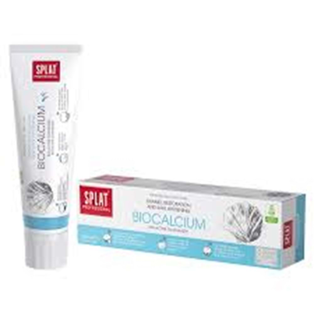 SPLAT DİŞ MACUNU BİOCALCİUM 100 ML ( DİŞ MİNESİ BAKIMI )(1092)
