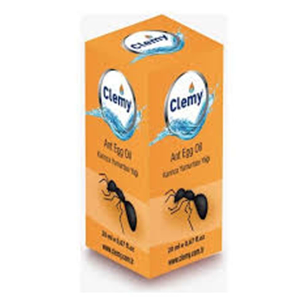 CLEMY KARINCA YUMURTASI YAĞI 20 ML ( TÜY AZALTICI )