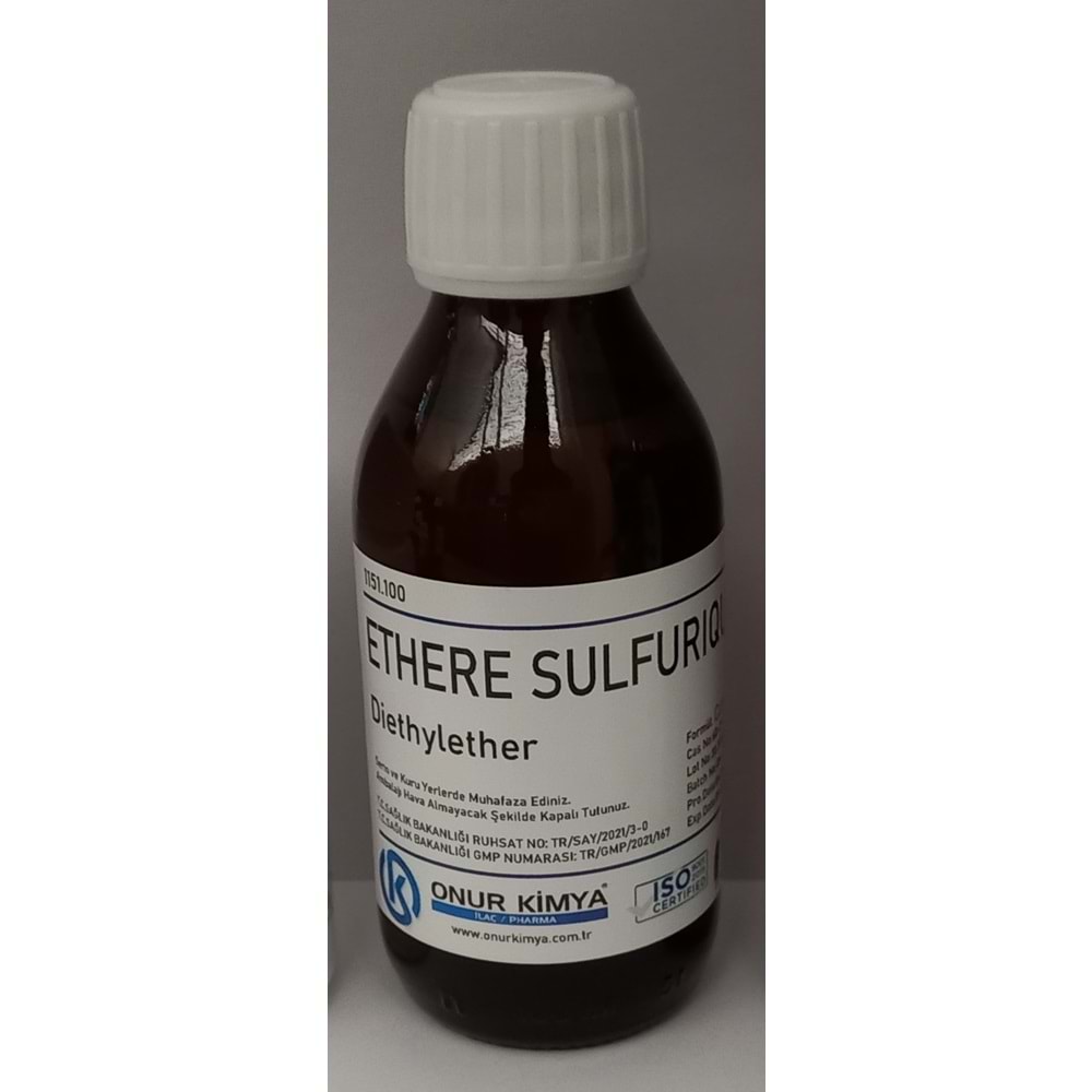 ETHER SULFURIQUE 100 CC