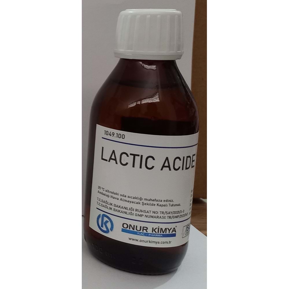 ACİDE LACTİQUE %90 100 GR (LAKTİK ASİT)