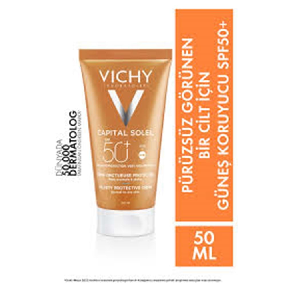 VİCHY CAPİTAL SOLEIL GÜNEŞ KREMİ SPF+50 50 ML KURU NORMAL 4445