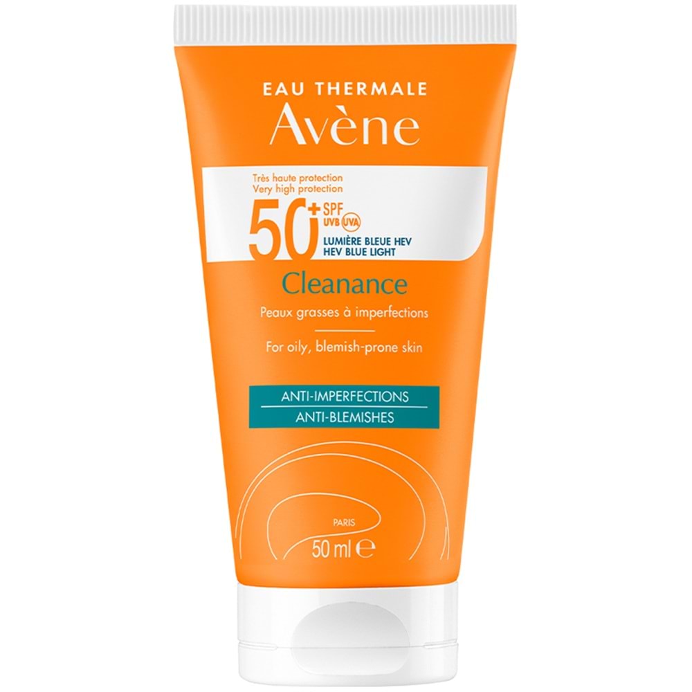 AVENE CLENANCE ANTİ BLEMİSHES GÜNEŞ KORUYUCU SPF50+ 50 ML ( YAĞLI VE AKNEĞE EĞİMLİ CİLTLER İÇİN )9548