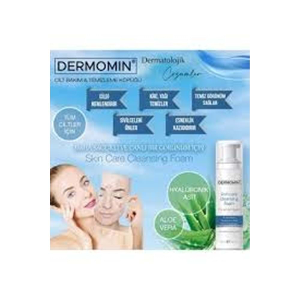 DERMOMİN CİLT BAKIM & TEMİZLEME KÖPÜĞÜ 150 ML 6416