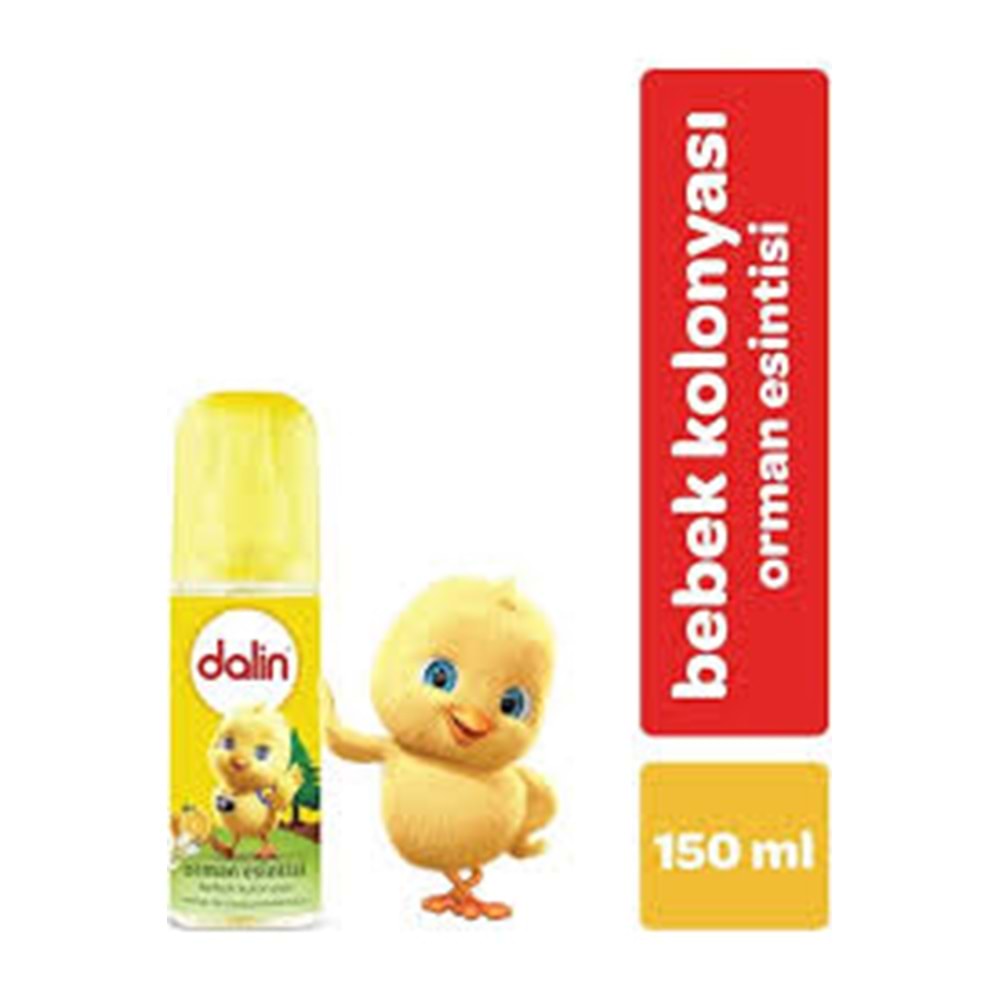 DALİN BEBE 150 ML KOLONYA ORMAN ESİNTİSİ
