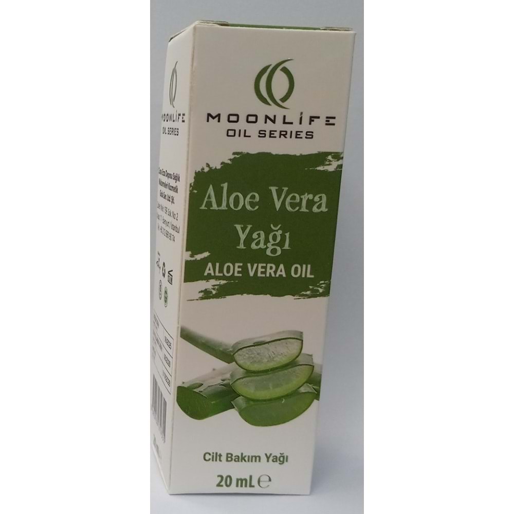 MOON LİFE DOĞAL ALOE VERA YAĞI 20 ML