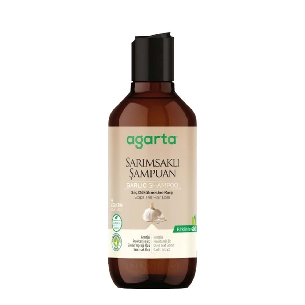 AGARTA DOĞAL ŞAMPUAN SARIMSAKLI 400 ML