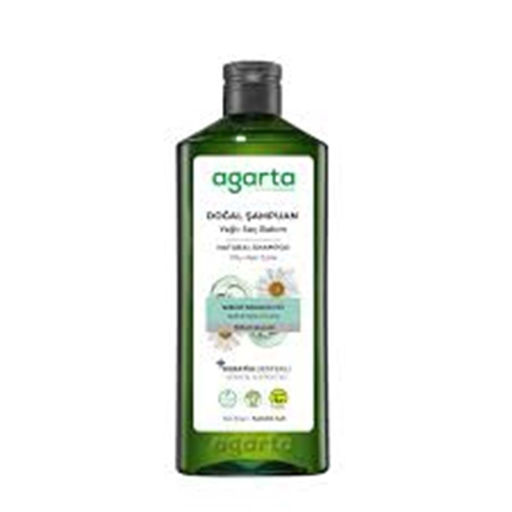 AGARTA DOĞAL ŞAMPUAN YAĞLI SAÇLAR 400 ML