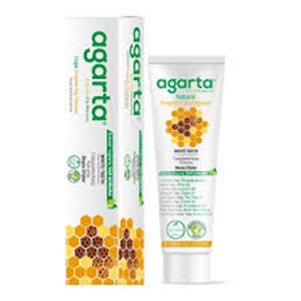 AGARTA DOĞAL DİŞ MACUNU PROPOLİSLİ 100 ML