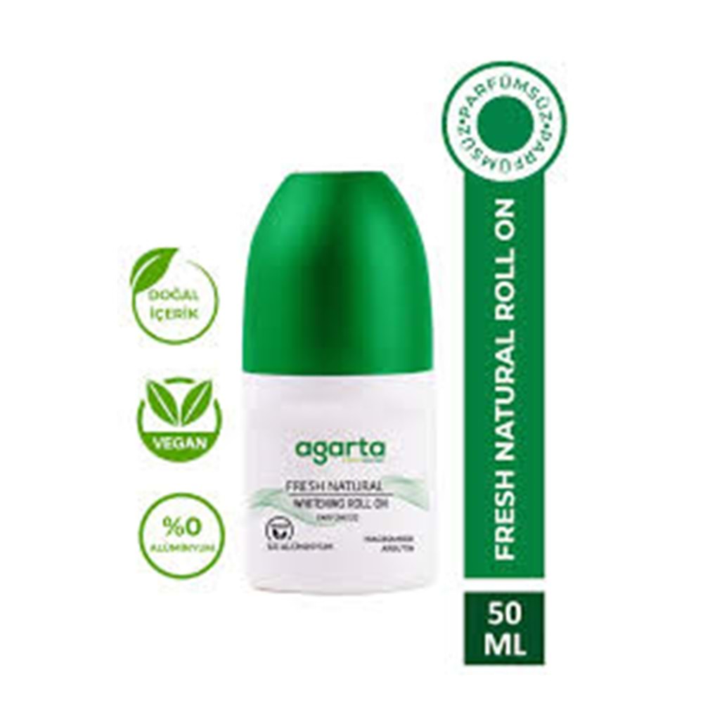 AGARTA DOĞAL ROLL ON FRESH NATURAL