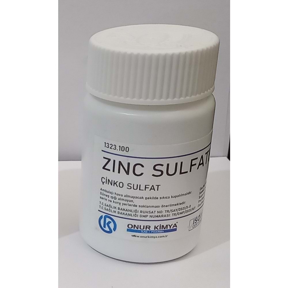 ZİNC SULFATE 100 GR (ÇİNKO SULFAT)