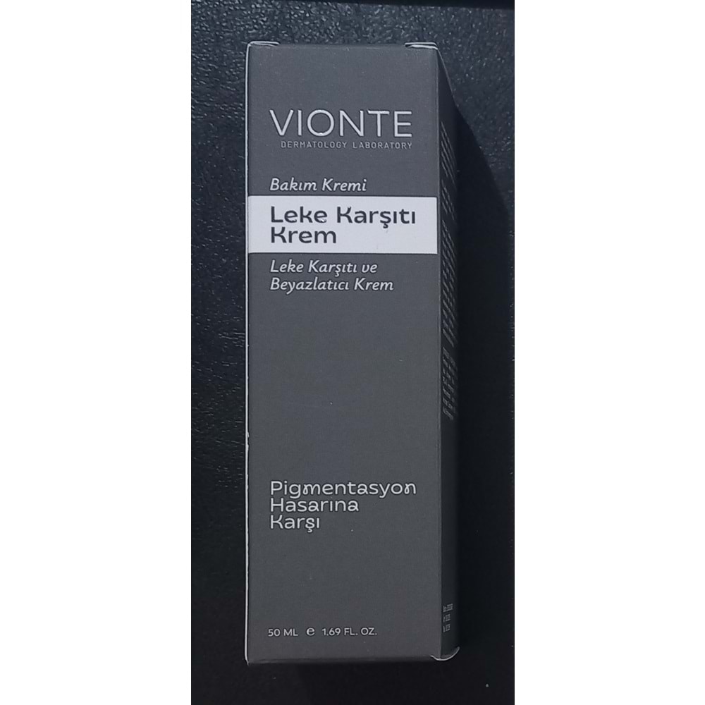 VİONTE CİLT LEKELERİNE KARŞI BAKIM KREMİ 50 ML