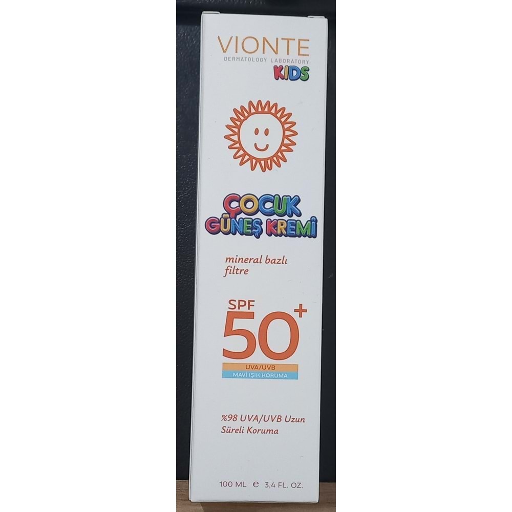 VİONTE SPF50+ÇOCUK GÜNEŞ KREMİ