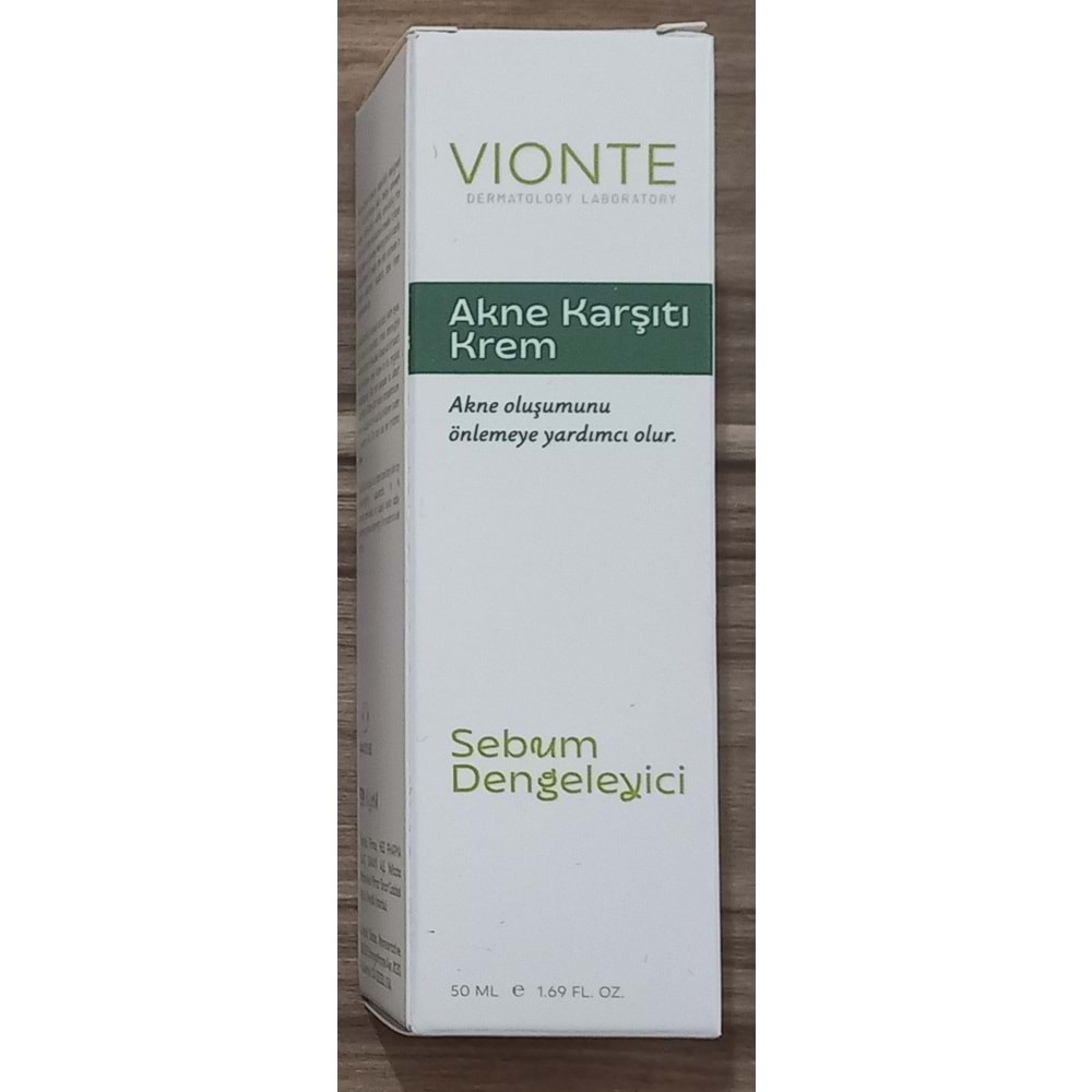 VİONTE AKNE KREM 50 ML