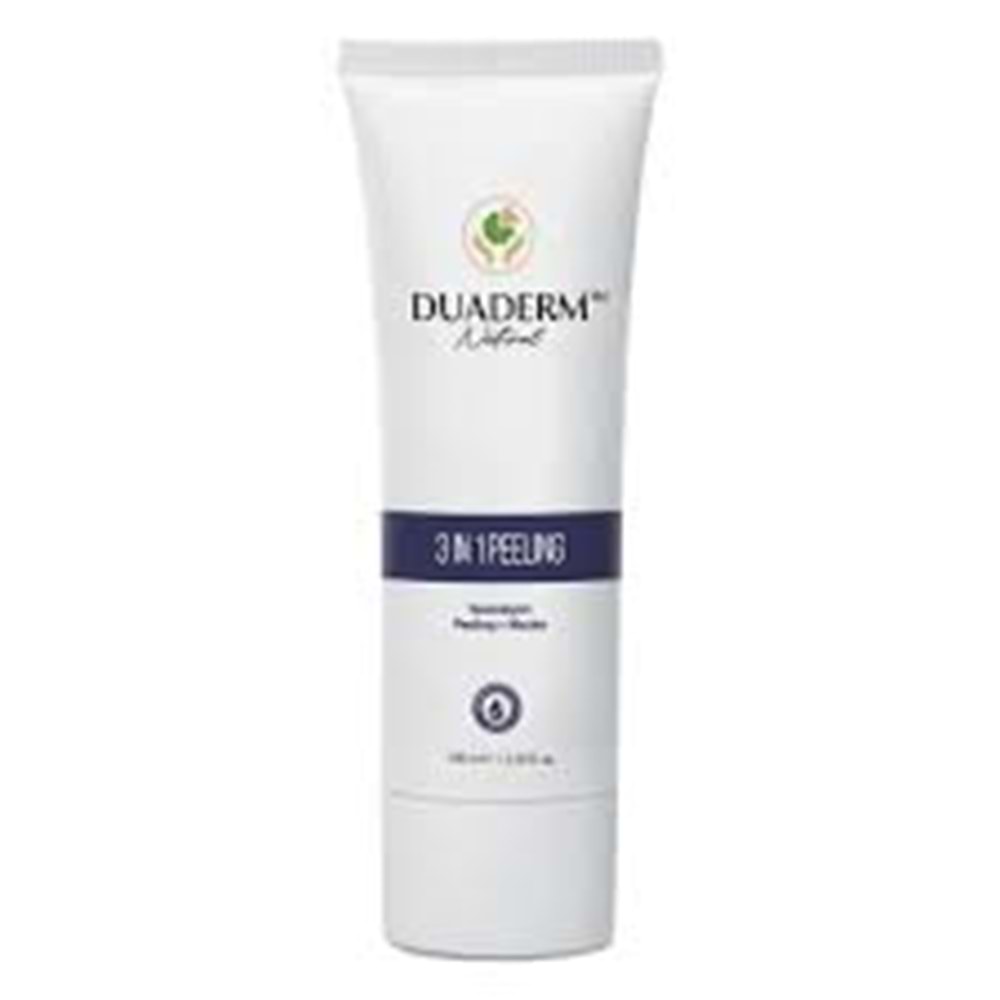 DUADERM CİLT TEMİZLEYİCİ PEELING MASKE 3' Ü 1 ARADA 100 ML