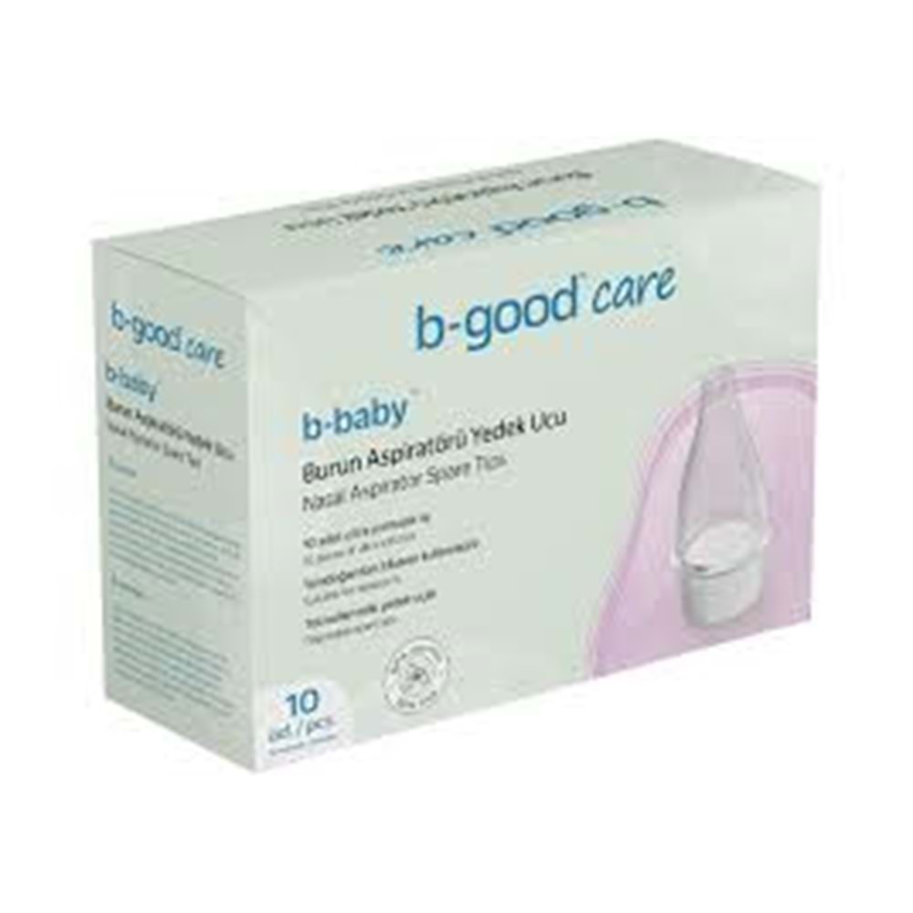 B-GOOD CARE B-BABY BURUN ASPİRATÖRÜ YEDEK UCU 10 LU